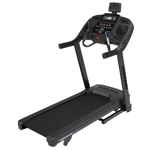 Commercial treadmill for a structured training space