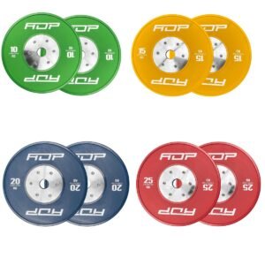 ADP IWF Calibrated Competition 140 KG Bumper Plate Sets