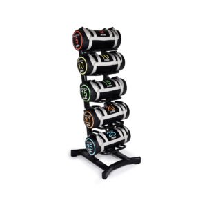 Pulse Fitness Power Bag Set & Vertical Rack