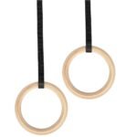 VirtuFit Wooden Gym Rings