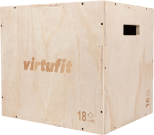 VirtuFit Wooden Plyo Box 3-in-1 40 x 45 x 50 cm
