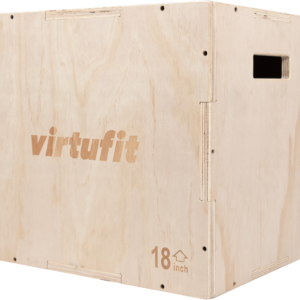 VirtuFit Wooden Plyo Box 3-in-1 40 x 45 x 50 cm
